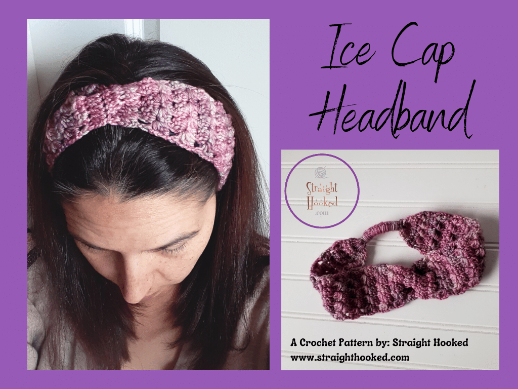 Ice Cap Headband crochet pattern