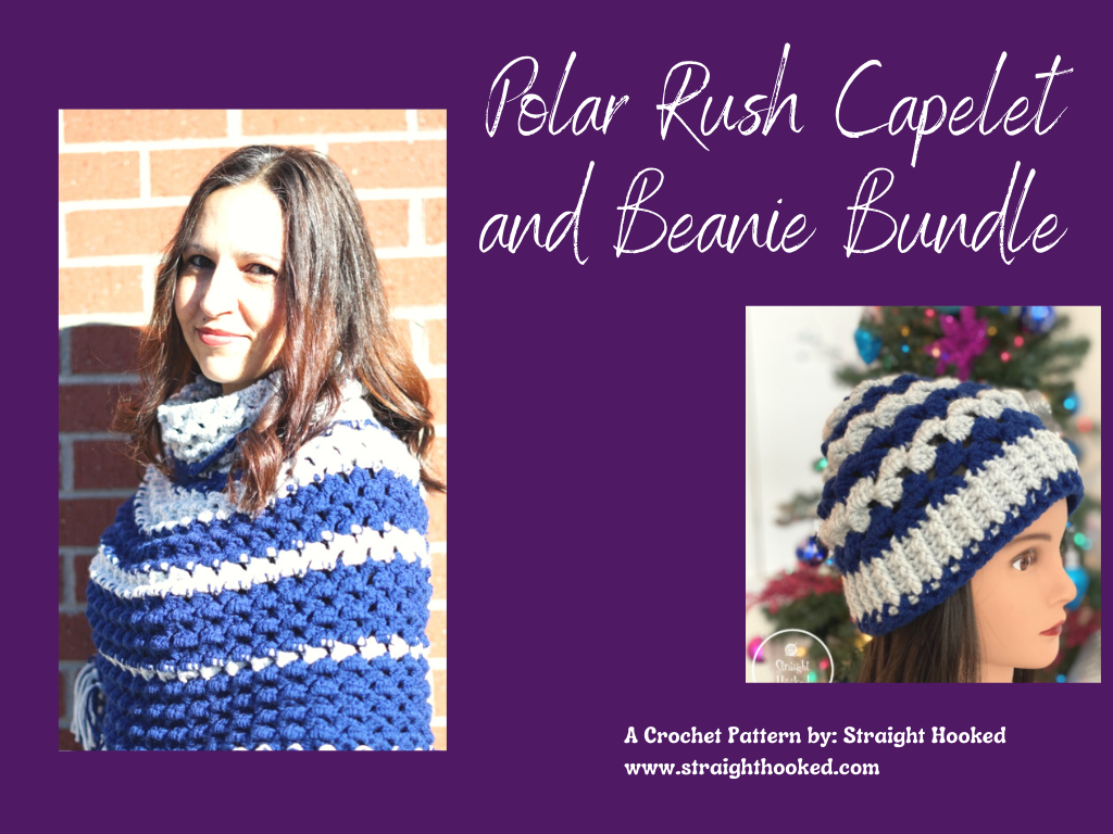 Polar Rush Capelet and Beanie Pattern Bundle