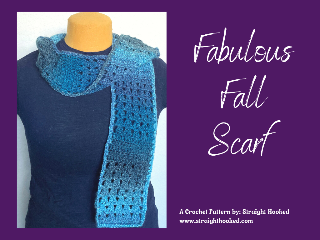 Fabulous Fall Scarf crochet pattern