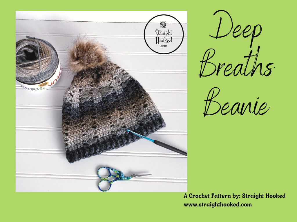 Deep Breaths Beanie crochet pattern