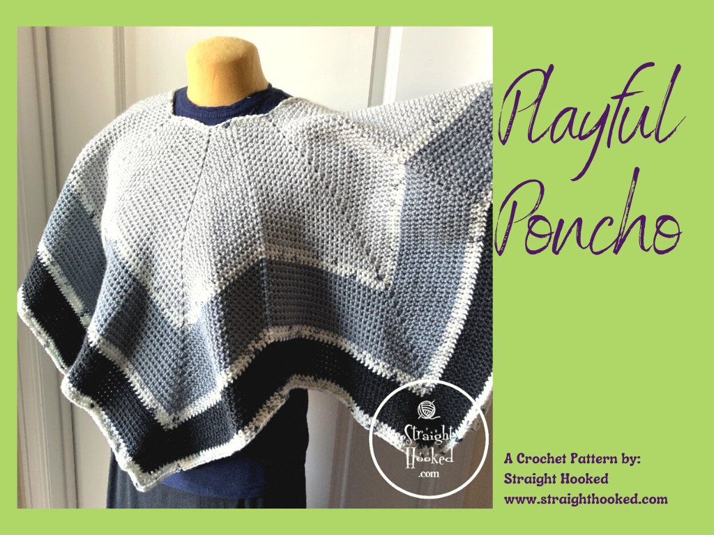 Playful Poncho Crochet Pattern