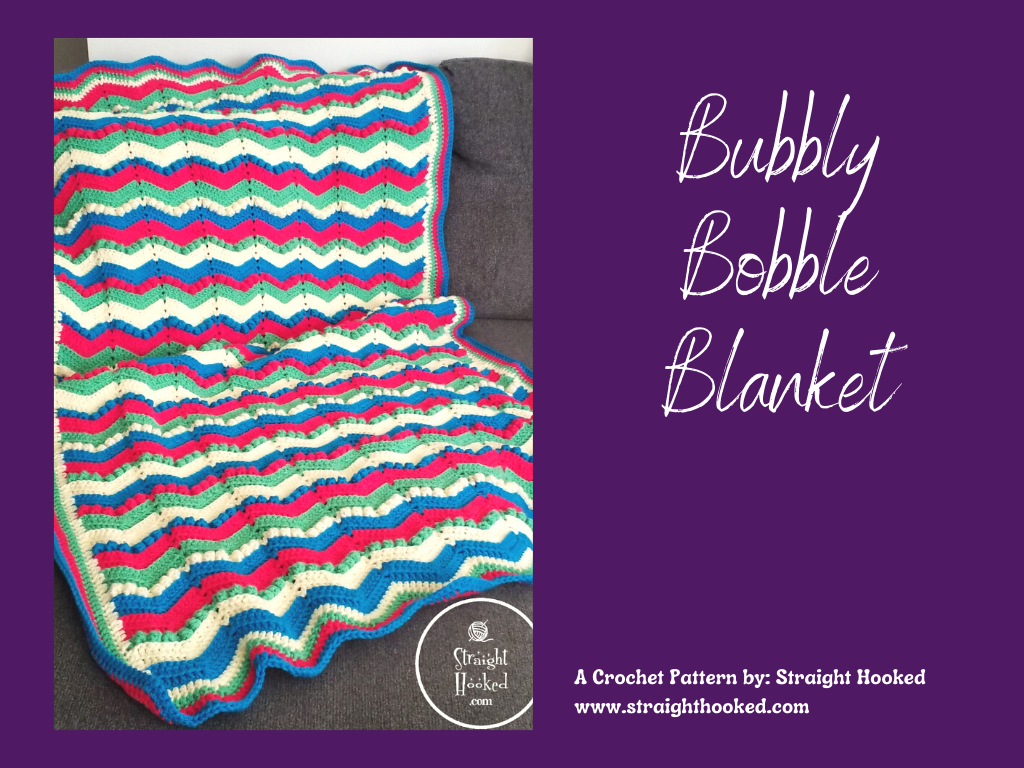 Bubbly Bobble Blanket crochet pattern