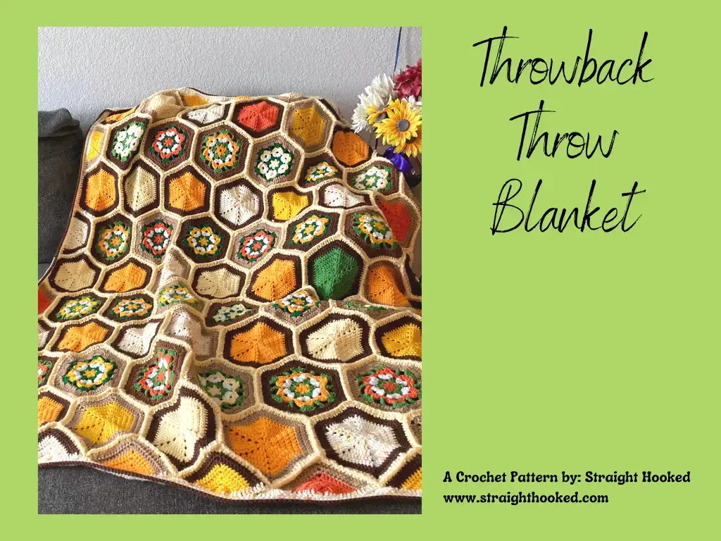 Throwback Throw Blanket Crochet Pattern