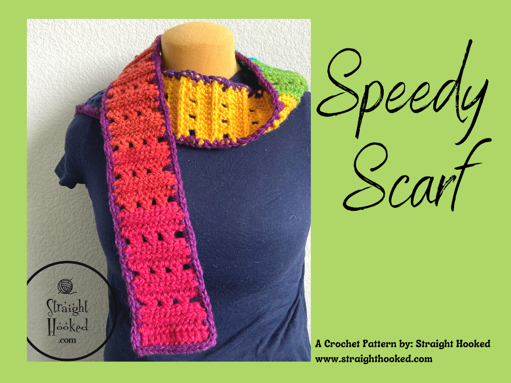 Speedy Scarf Crochet Pattern