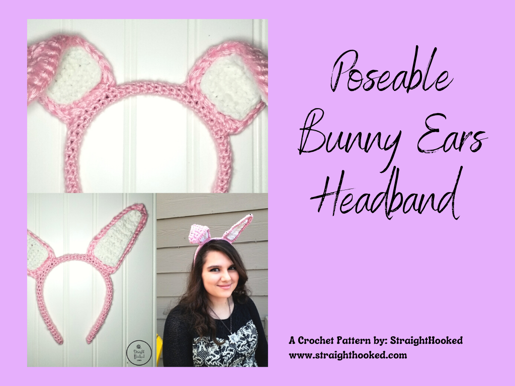 Poseable Bunny Ears Headband Pattern