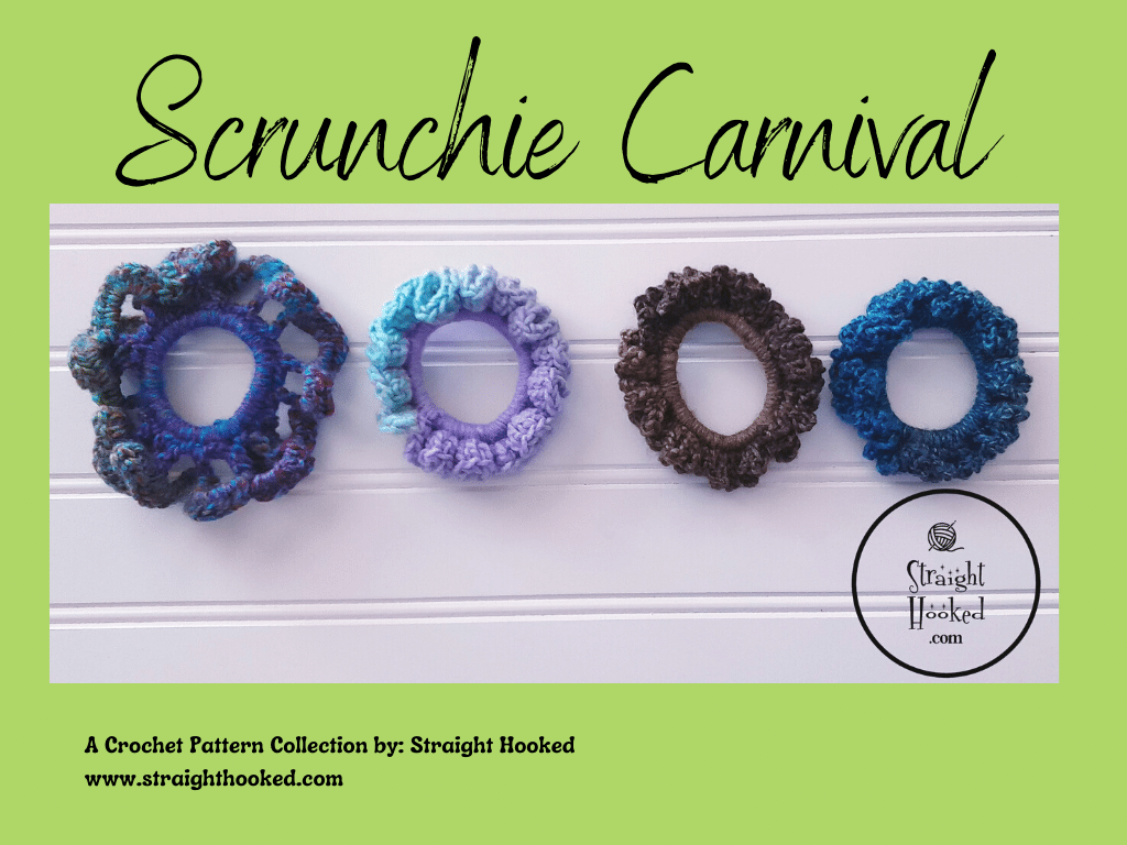 Scrunchie Carnival crochet pattern set