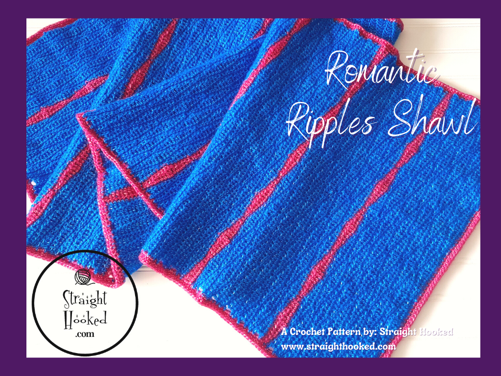 Romantic Ripples Shawl