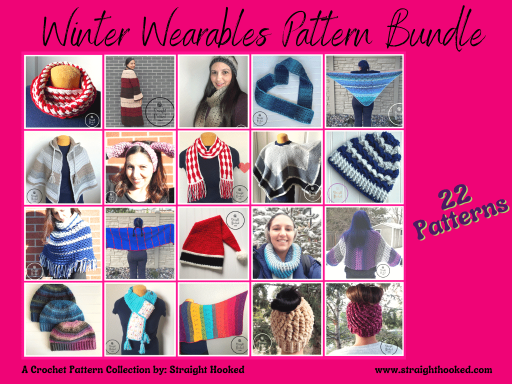 Winter Wearables crochet pattern bundle