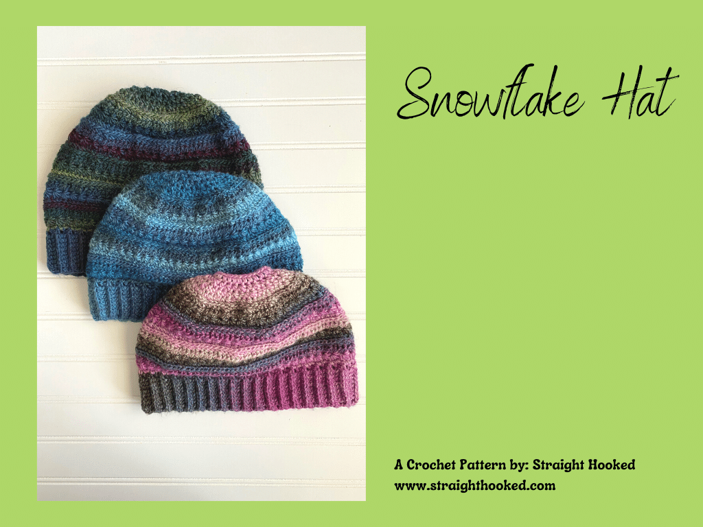 Snowflake Hat crochet pattern