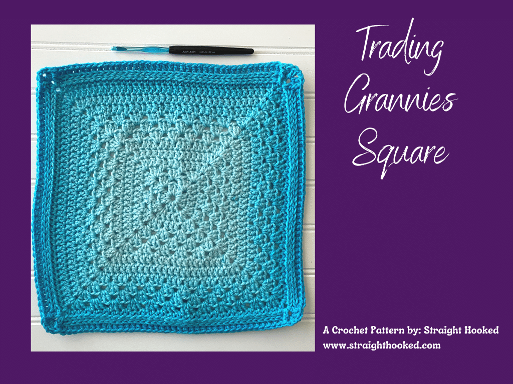 Trading Grannies Square crochet pattern