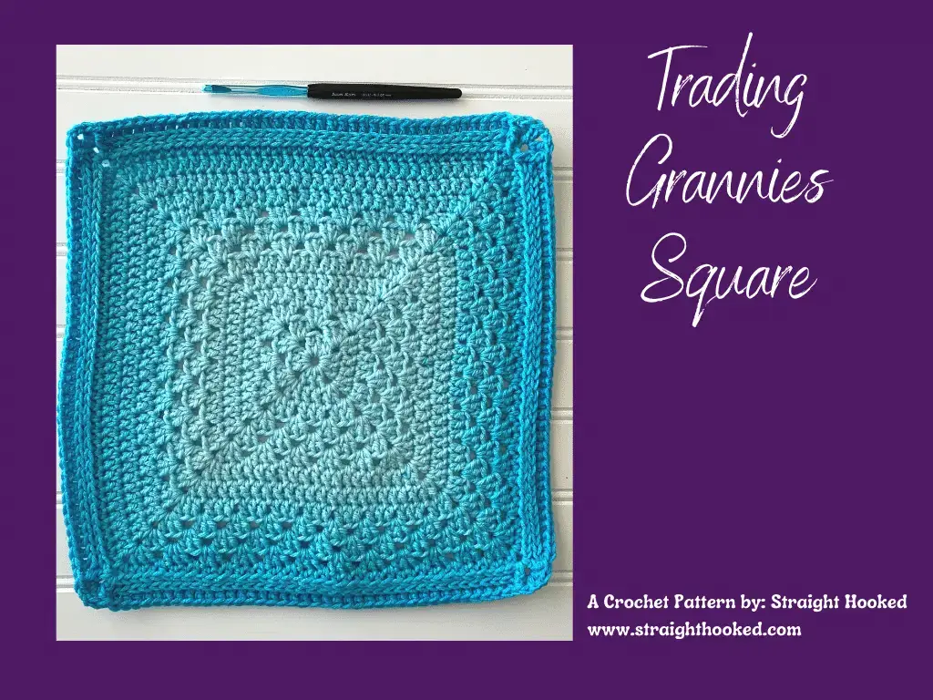 Trading Grannies Square crochet pattern