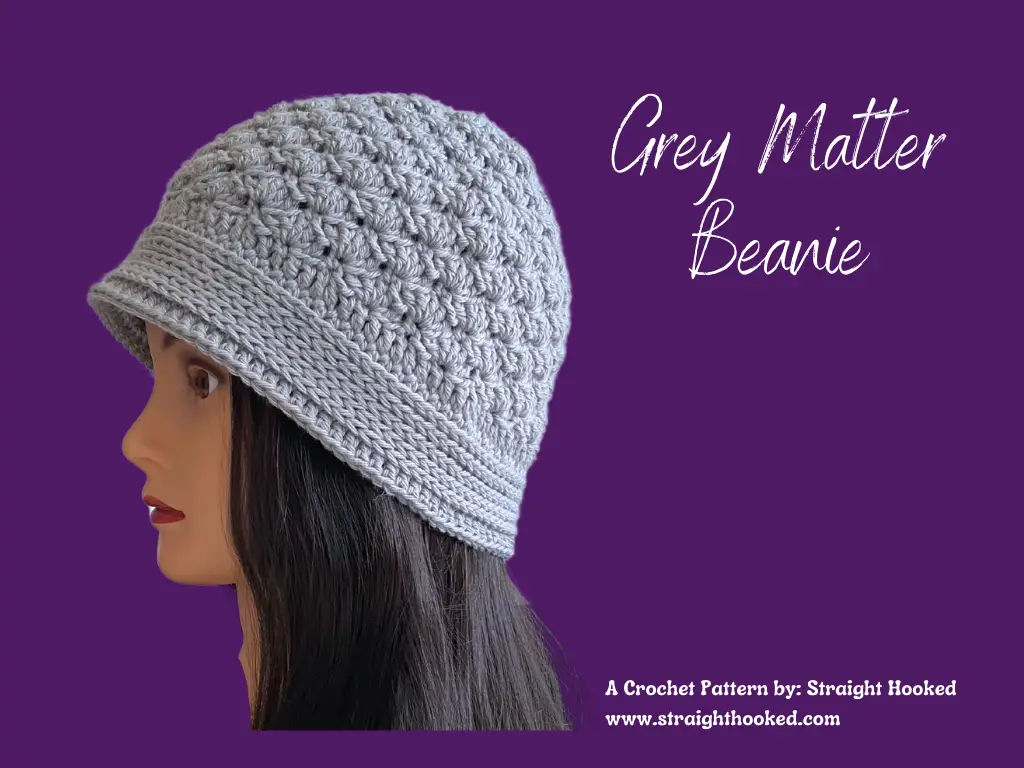 Grey Matter Beanie crochet pattern