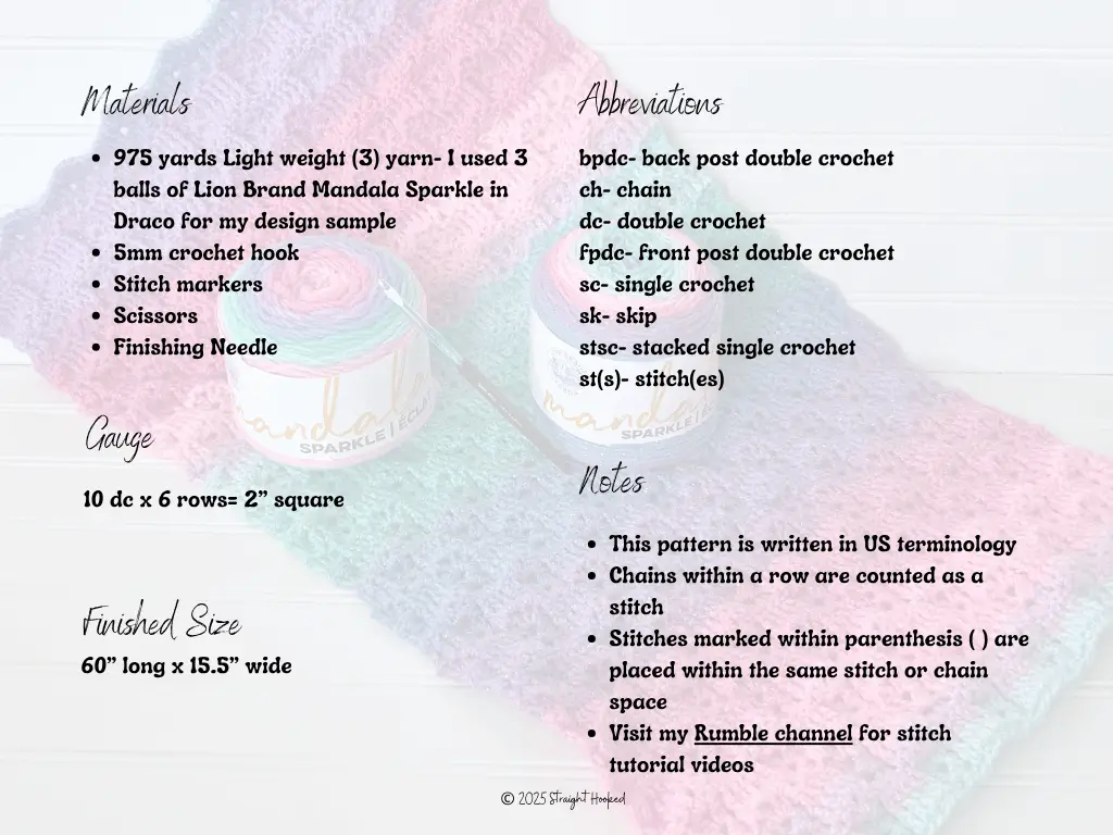 Quiet Contentment Shawl crochet pattern